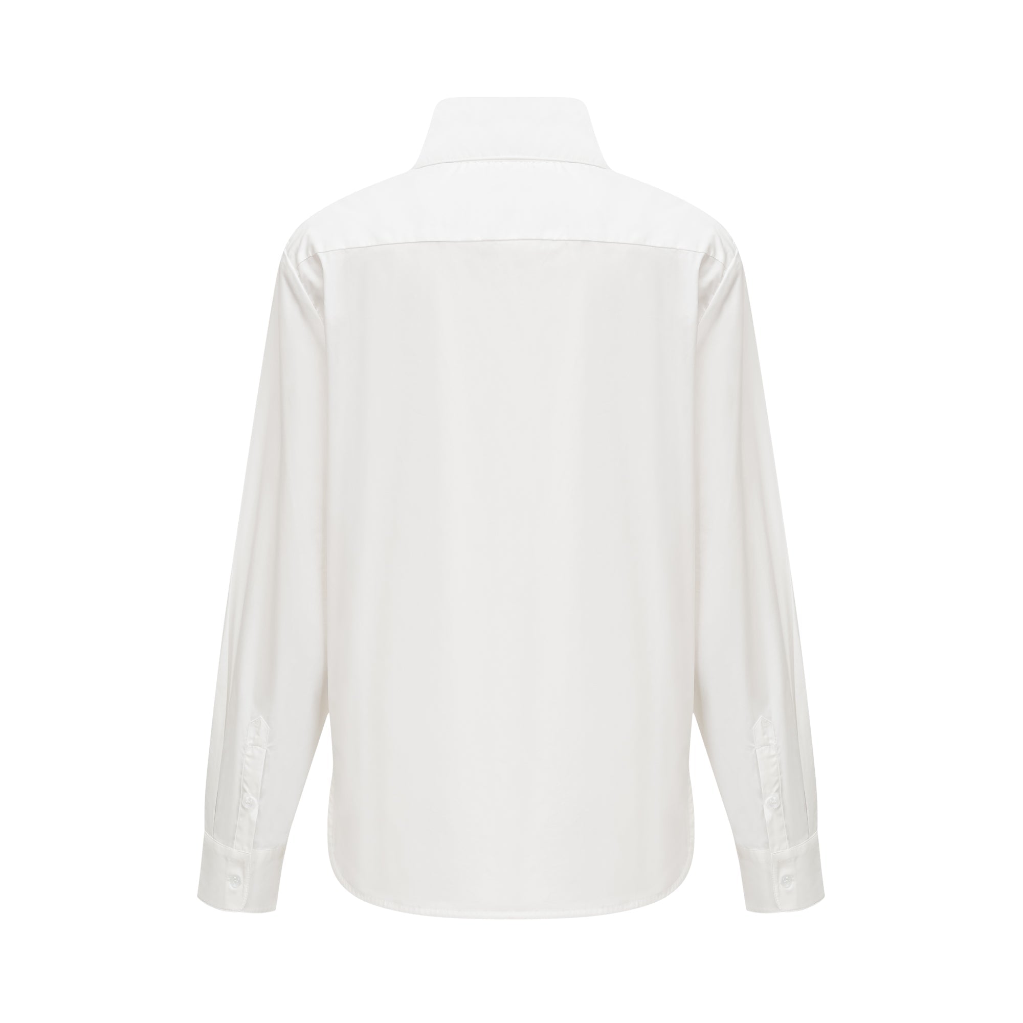 Solène white pointed-collar shirt - Miss Rosier - Women's Online Boutique