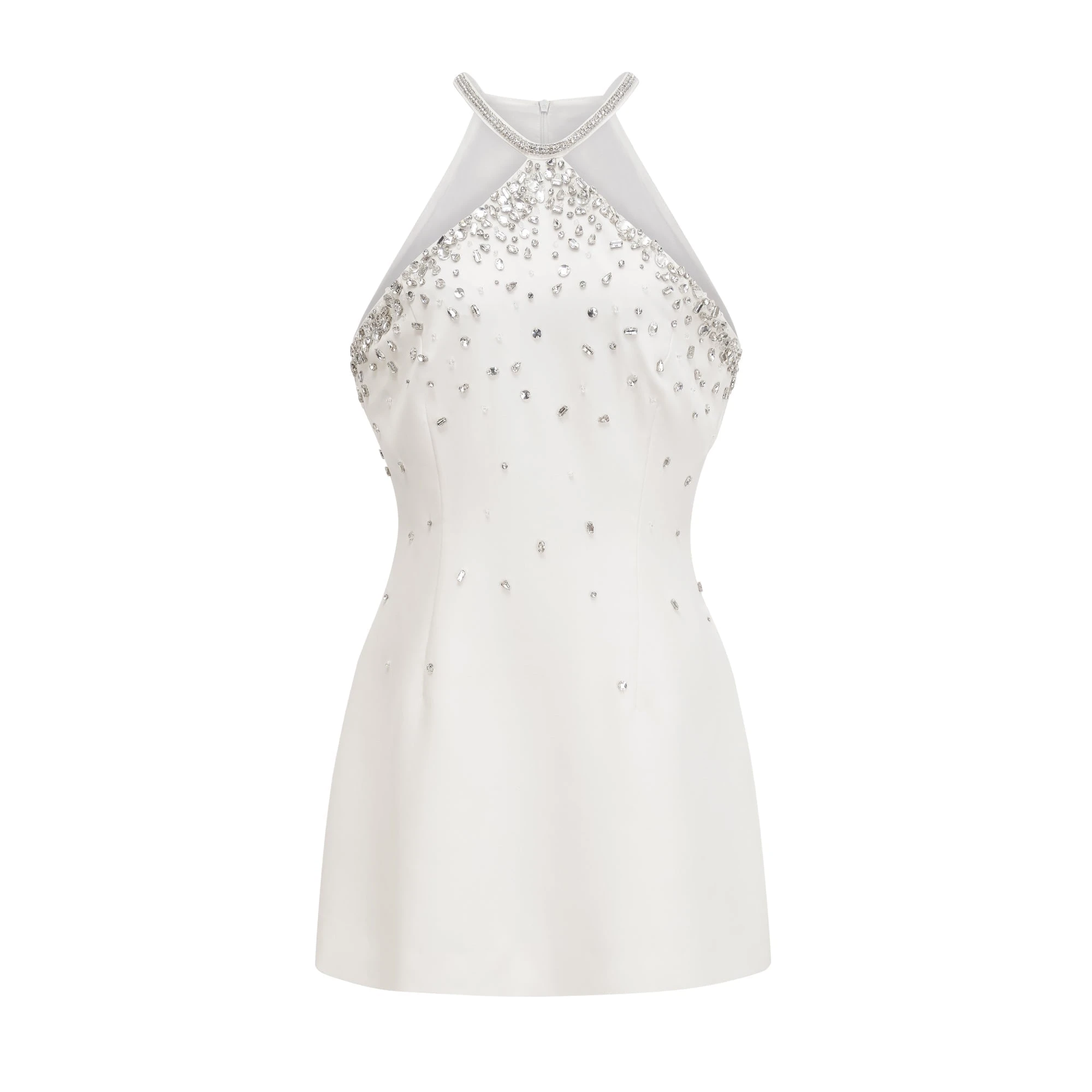 Embellished Mini Dress